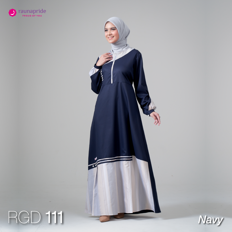 Product image RAUNAPRIDE OFFICIAL - GAMIS DEWASA - RGD 111 S NAVY