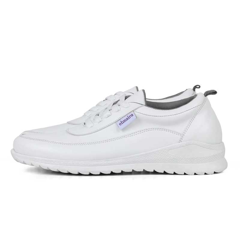 Product image ALZ 803 White Elmaira Sepatu Sneakers Wanita Korea 36 White