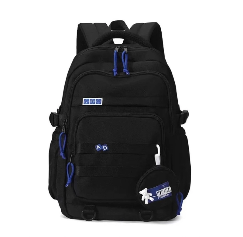 Product image Alcaff - Tas Ransel Anak Sekolah Hello Ad 30x20x40 Hitam