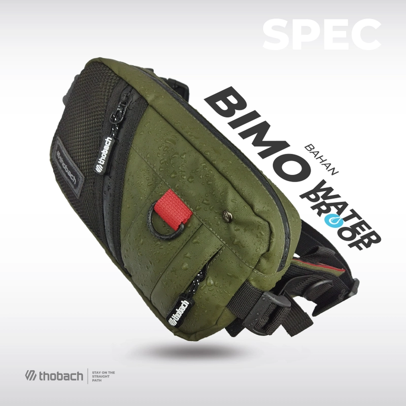 Product image Thobach official - THOBACH Waistbag Anti Air Waterproof RENZO 200 gr Army