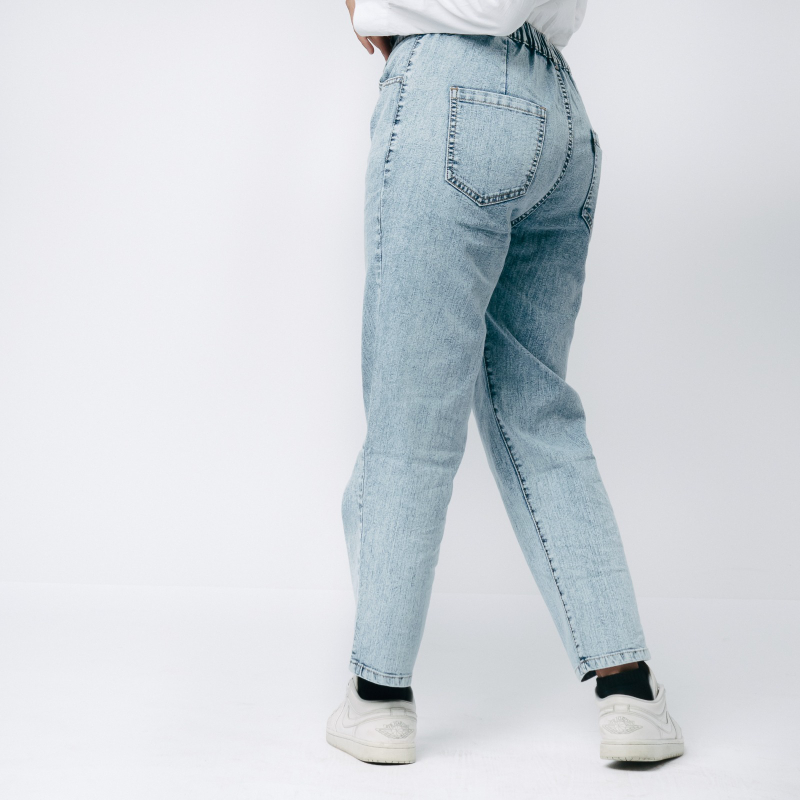 Product image MKY Clothing - BOYFRIEND TAPERED JEANS WANITA AQUA S (26) MIUU02-AQU Aqua