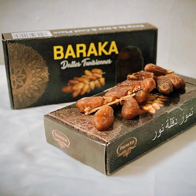 Product image Al Zaid Kurma - Kurma Tunis Tangkai 400g Baraka