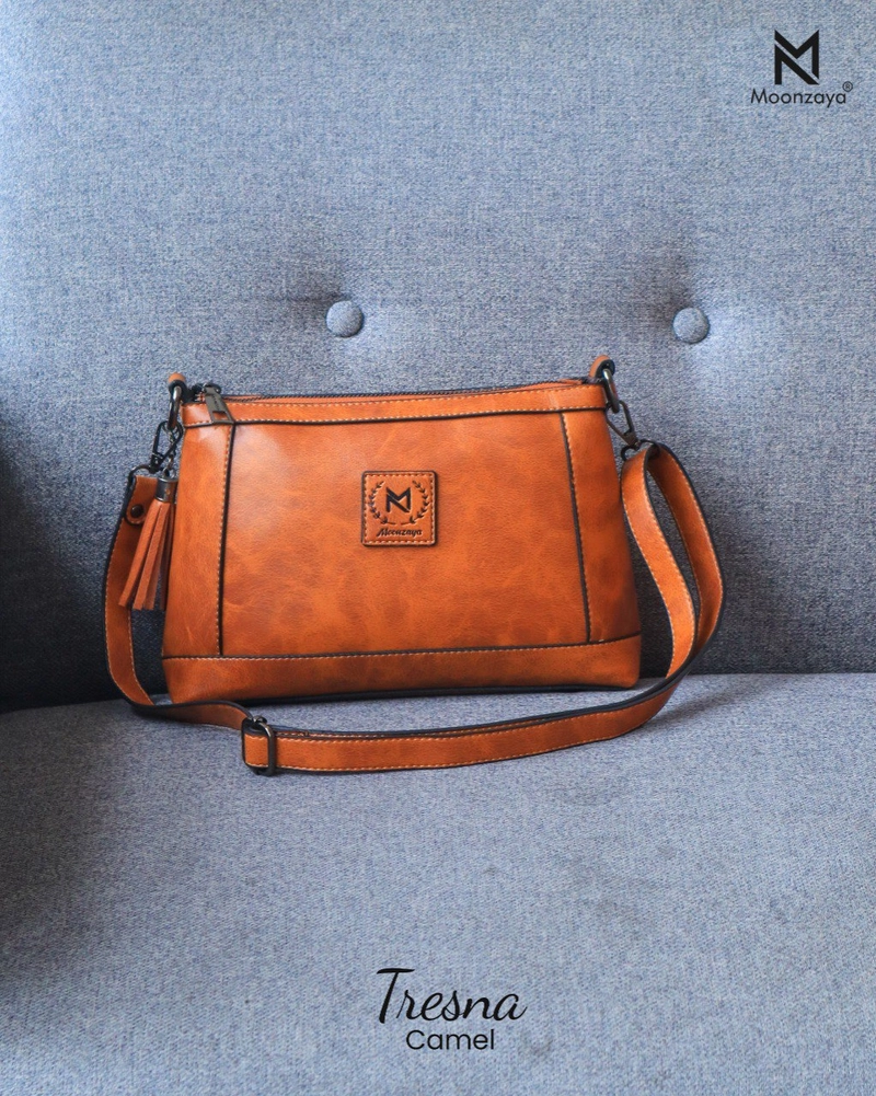 Product image Moonzaya - TAS WANITA NEW TRESNA BAG BY MOONZAYA TRESNA CAMEL