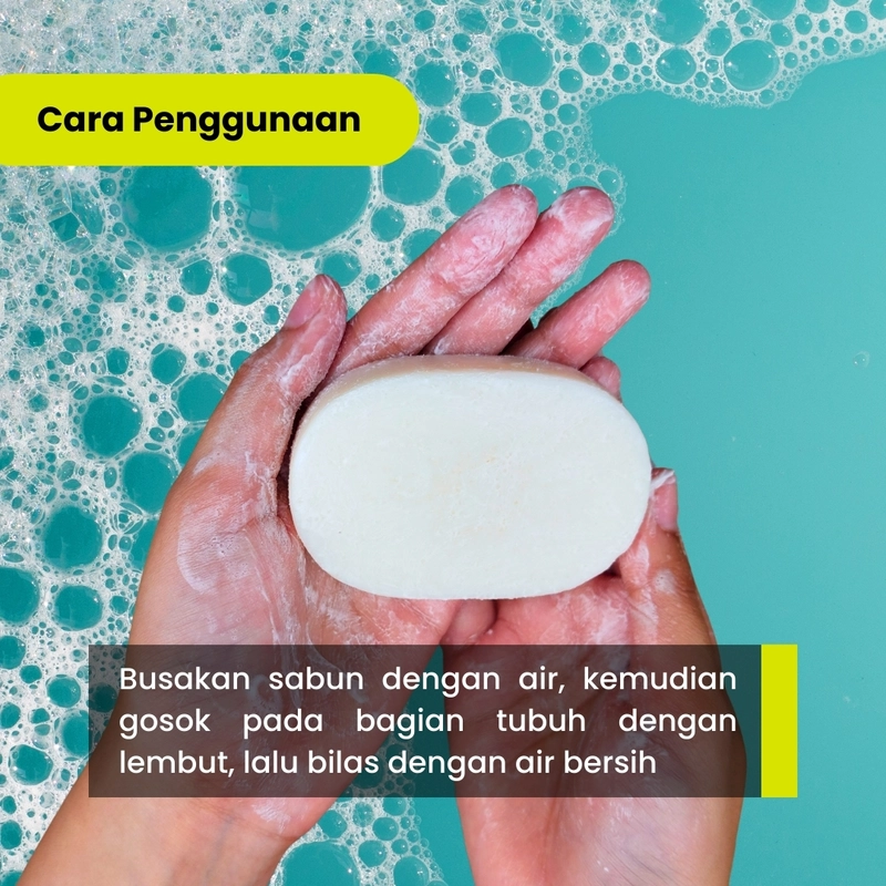Product image SERAMBI BOTANI - Sabun Beras Scrub - Membantu Mencerahkan Kulit Wajah dan Tubuh 60gr Sabun Beras