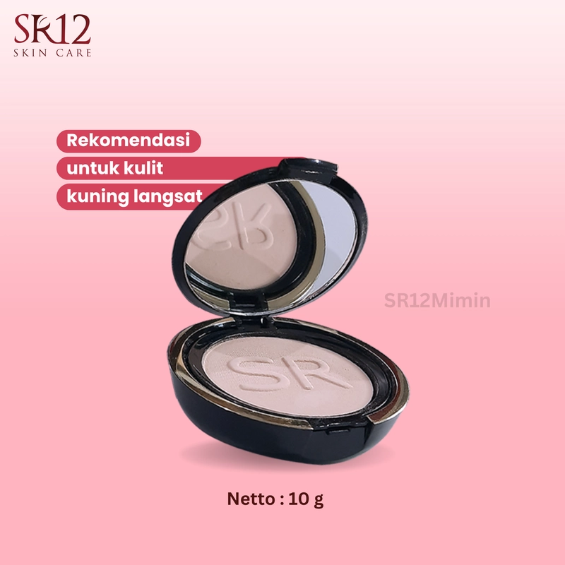 Product image SR12 Daily Cover Bedak Padat SPF 20 Full Coverage Tahan Lama 10 gr Natural