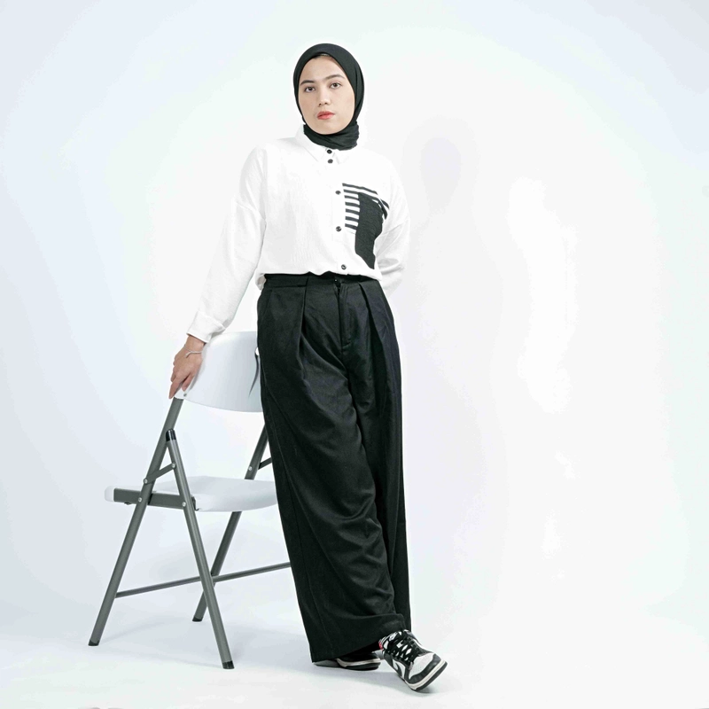 Product image Sseolshop - Deluna Baju Atasan Wanita Terbaru L BW