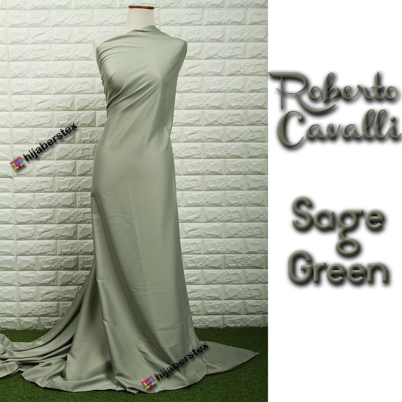 Product image Hijaberstex - HijabersTex 1/2 Meter Bahan Kain R0B3RT0 C4V4LL1 1/2 Meter Sage Green