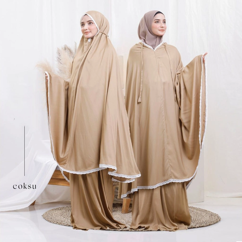 Product image Mukena Laluna 2 in 1 Trevelling All Size Coksu