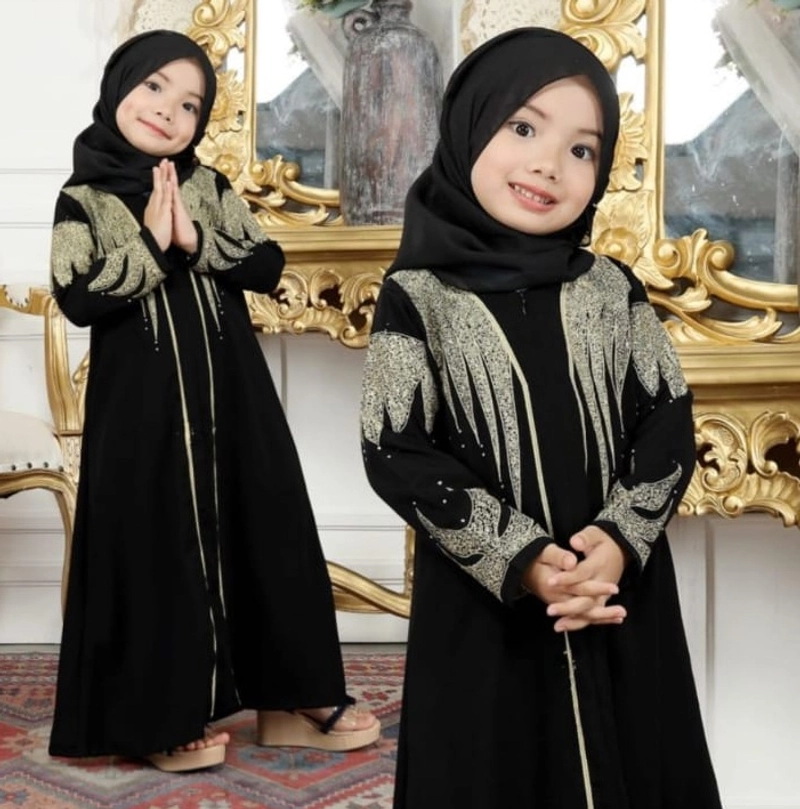 Product image Mukena Koe - Mukenakoe-Abaya Anak usia 3-12th KODE AA03 S AA03