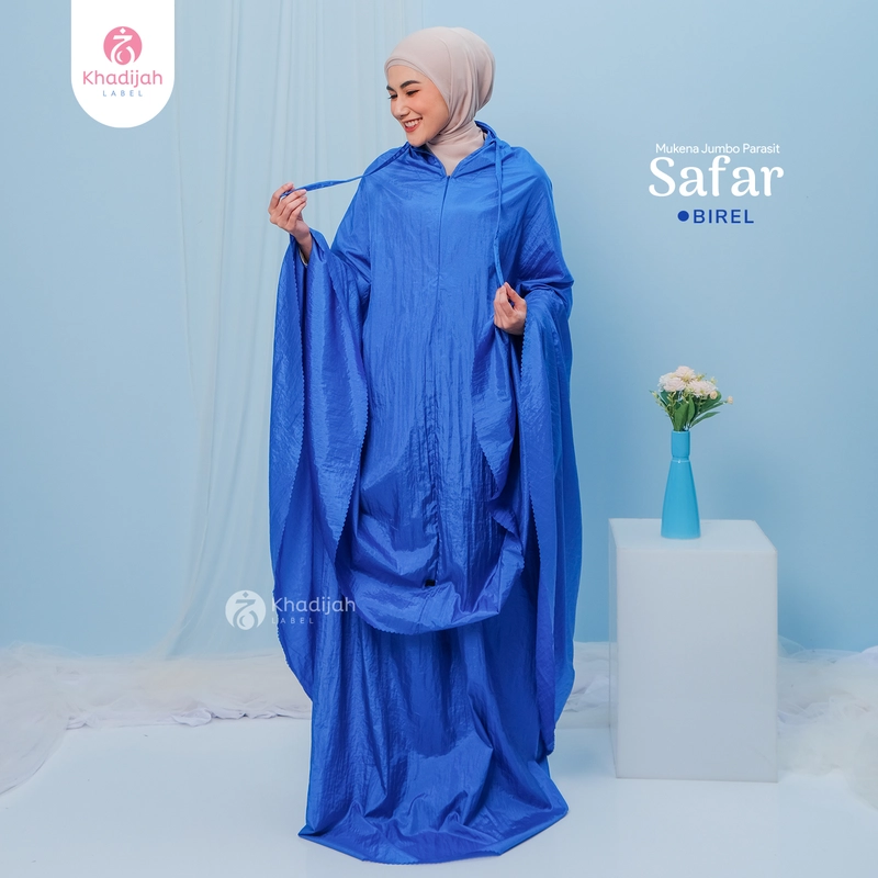 Product image Mukena Jumbo Safar Parasit 2 in 1 Size XXL Birel