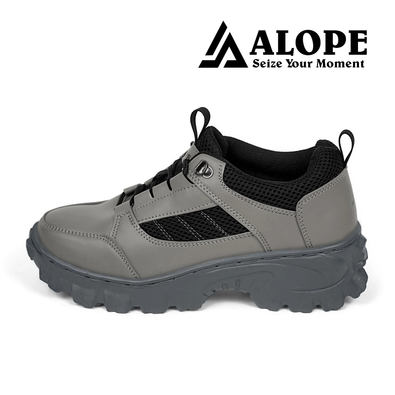 Product image ALOPE OFFICIAL - ALOPE - SEPATU DIZON UJUNG BESI 42 ABU