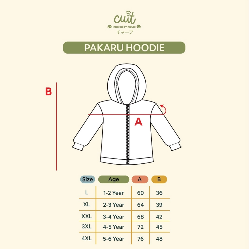 Product image Kintakun Baby - KINTAKUN BABY X CUIT Pakaru Jaket Hoodie Zipper Anak Perempuan dan Laki-Laki L (1-2 Tahun) Dusty Pink