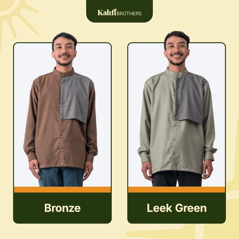Product image Koko Pria Katun Madinah - RAMI Bronze XL all variant