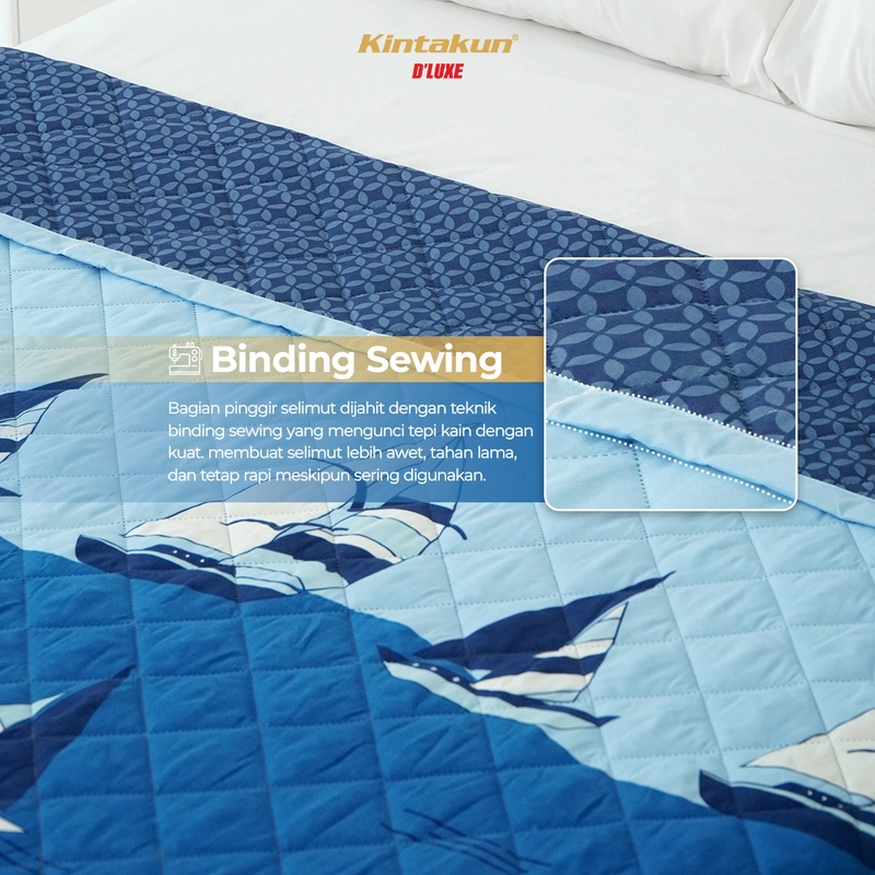 Product image Kintakun Baby - Ultrasonic Selimut/Bed Cover Only Bestie Quilting 2 Sisi Aesthetic 150 x 200 150 x 200 cm Zafia