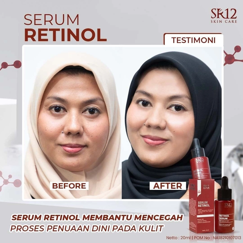 Product image SR12 Serum Retinol Mengencangkan Kulit dan Mencerahkan Kulit 20 ml Retinol