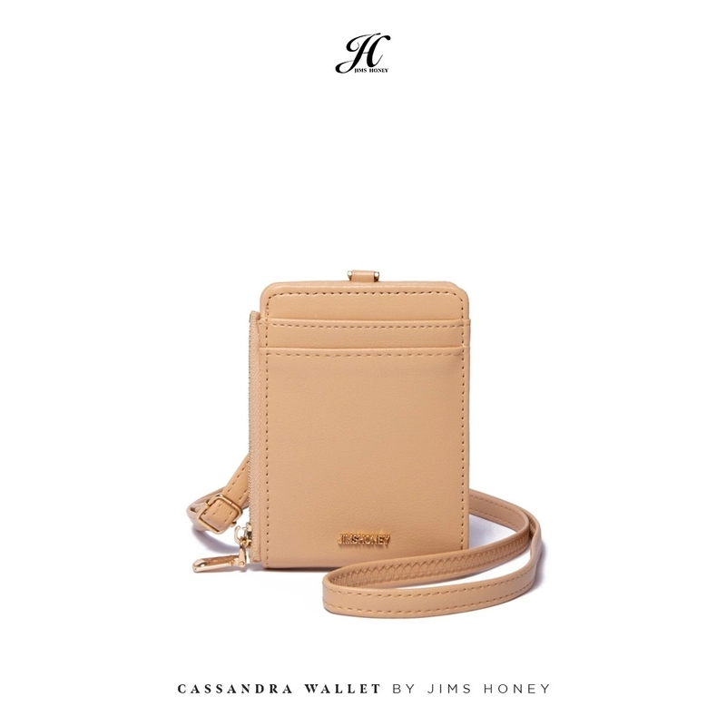 Product image JIMSHONEY SUKABUMI - Cassandra Wallet - Dompet Lipat Wanita 95 APRICOT
