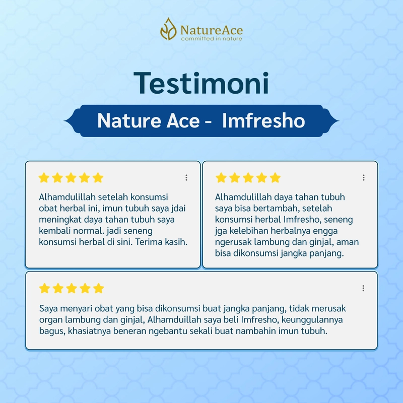 Product image Nature Ace - Imfresho 20 Kapsul