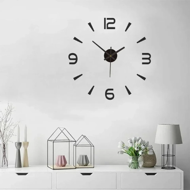 Product image KAMJE Jam Dinding Aesthetic 3D DIY Tempel Modern Analog Quartz Silent Dekorasi Rumah KMJ268 KMJ268 M2