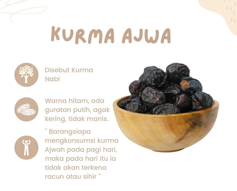 Product image Athmar store official - Kurma Ajwa 500g Kurma Ajwa