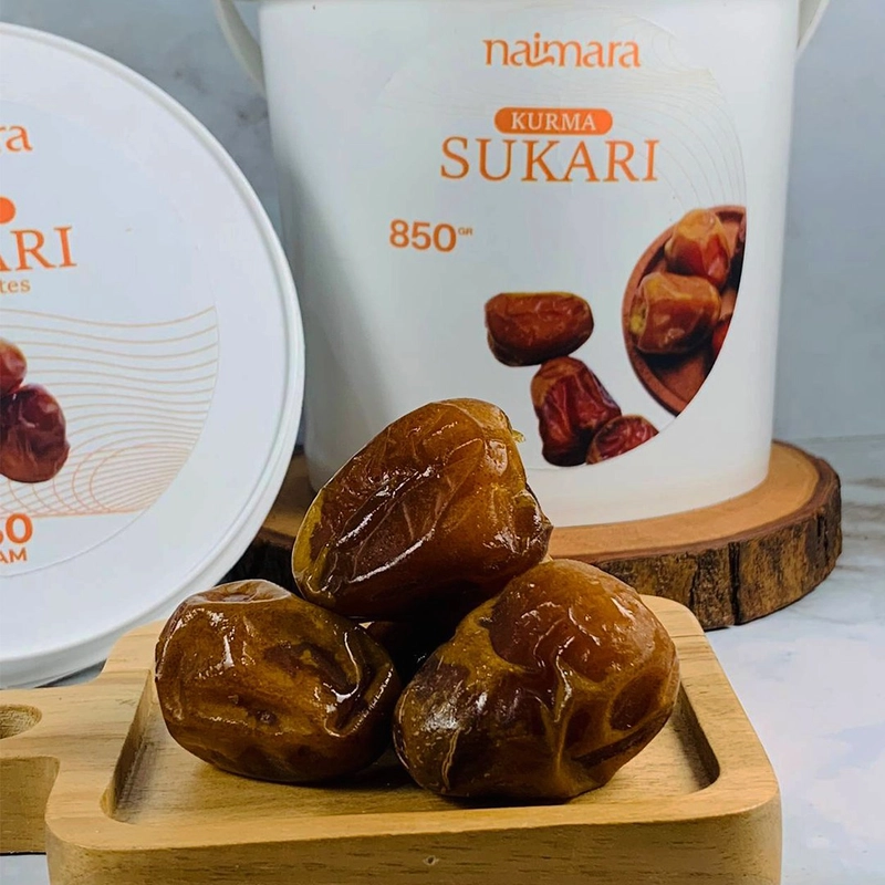 Product image Sahabah Store - Kurma Sukari Ember 850 gr 850 gr Manis