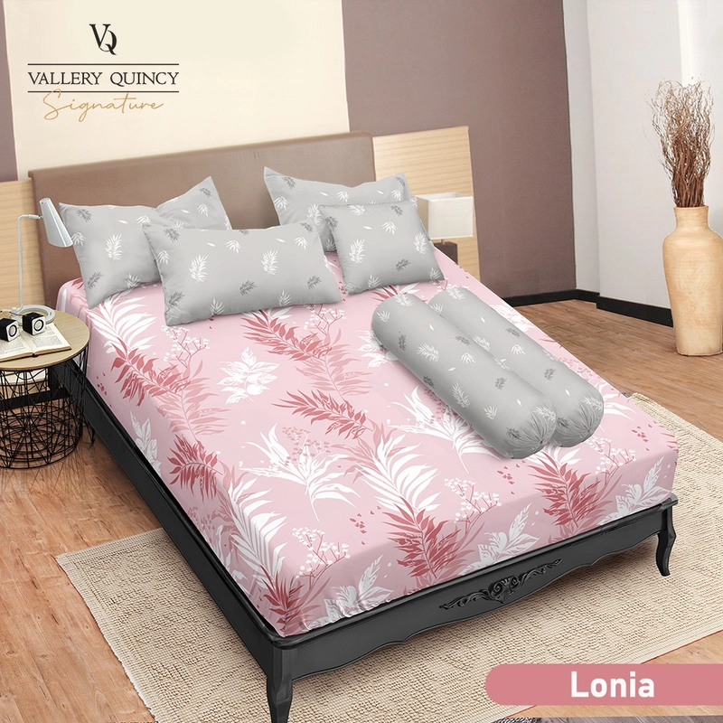 Product image Dylan 19 [TA] - Sprei Vallery Quincy Signature Queen 160x200 Tinggi 40 160x200 Lonia