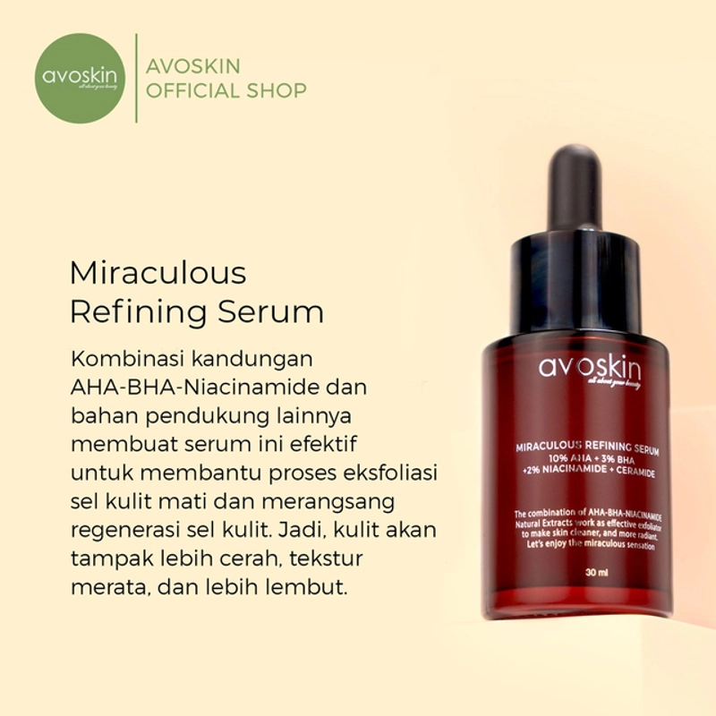 Product image AVOSKIN Flash Sale - Miraculous Refining Serum 30 ml Serum