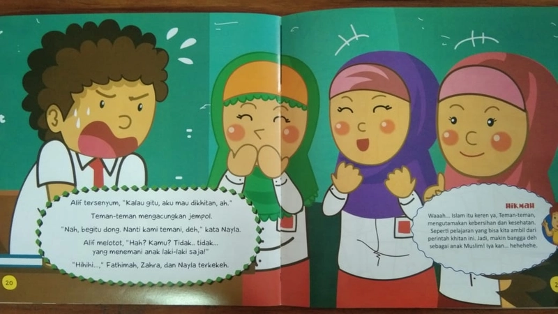 Product image Fiqh For Kids 9 : Khitan - Alif Si Pemberani 20 x 21 SC