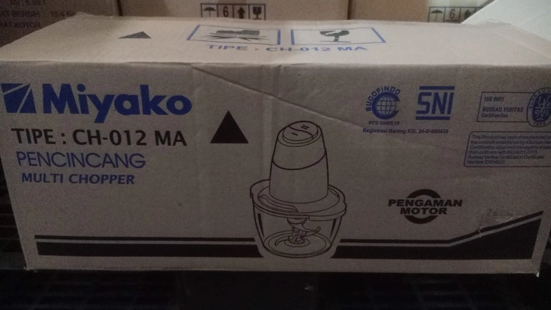 Product image Miyako - Miyako chopper CH012MA 1,2 liter black
