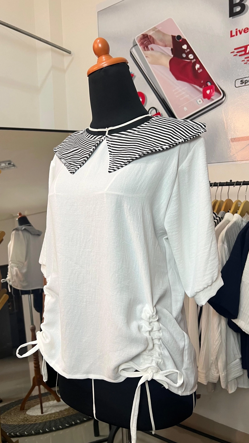 Product image Sseolshop - Diana Baju Atasan Wanita Terbaru M BW