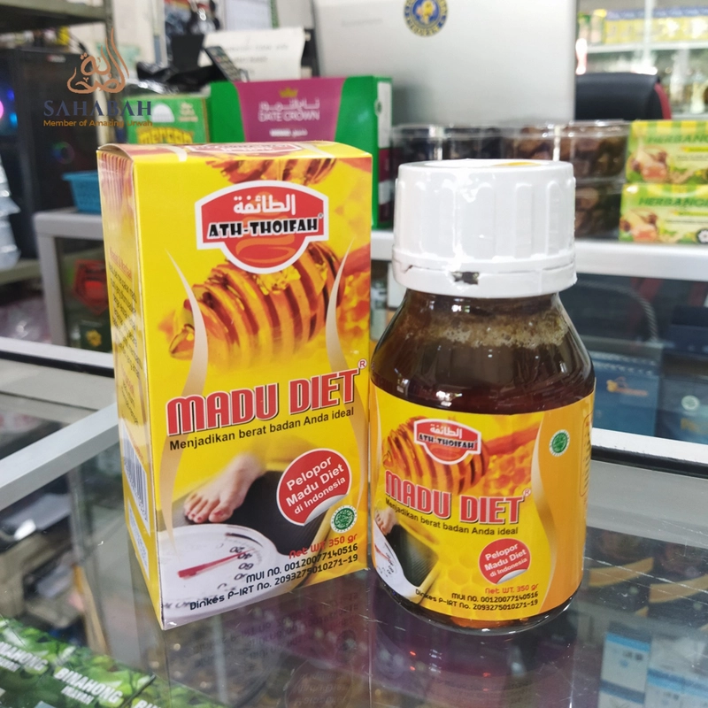 Product image Sahabah Store - Madu Diet Ath Thoifah - Madu Pelangsing - Obat Diet - Program Diet - Herbal Diet 350 gr alami