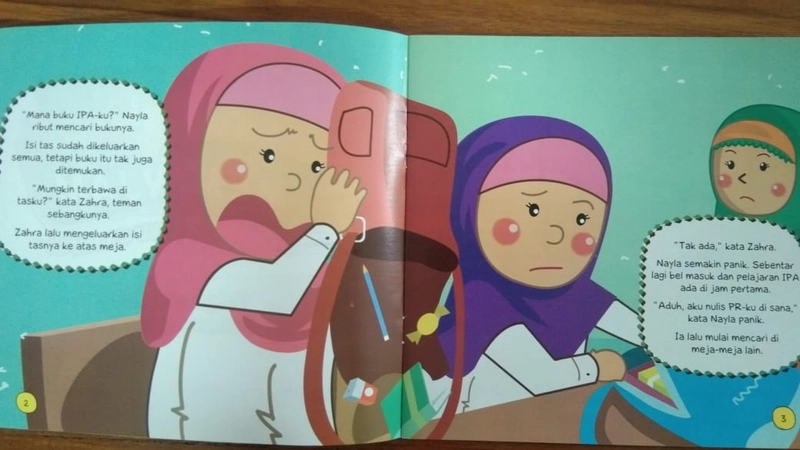 Product image Fiqh For Kids 8 : Buku IPA Nayla - Adab Meminjam 20 x 21 SC