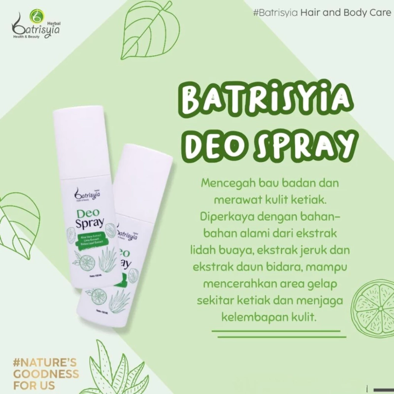 Product image Batrisyia - Deo Spray - Deodorant Spray 100ml Putih
