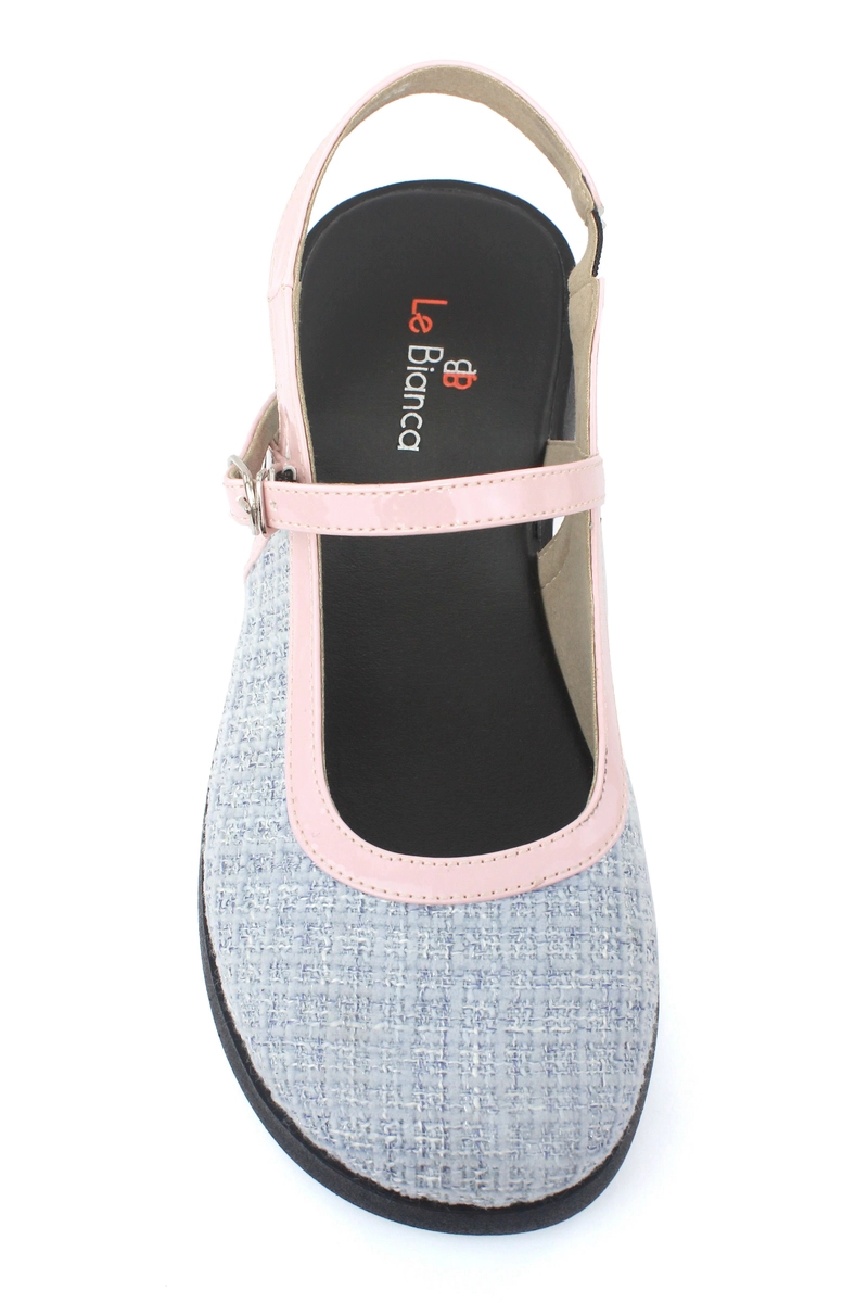 Product image Lebianca - AI 25-02 Sepatu Sendal Wanita Fashion Nyaman Biru Pink 36 BIRU PINK