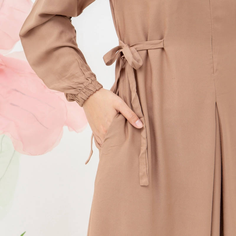 Product image Lusianasae - Lusianasae - Edelweiss dress warna Milo bahan Rayon twill premium S MILO