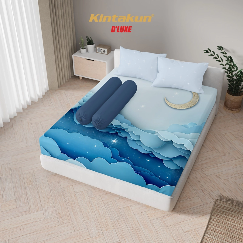 Product image Kintakun - [SALE] Kintakun Sprei Set 160 / 180 Dluxe Microfiber Aesthetic 180 x 200 Tirasha