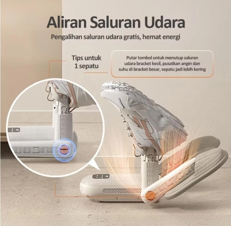 Product image Rizki Electronics - Kaikiki Pengering sepatu dan kaus kaki KAIKKI PUTIH