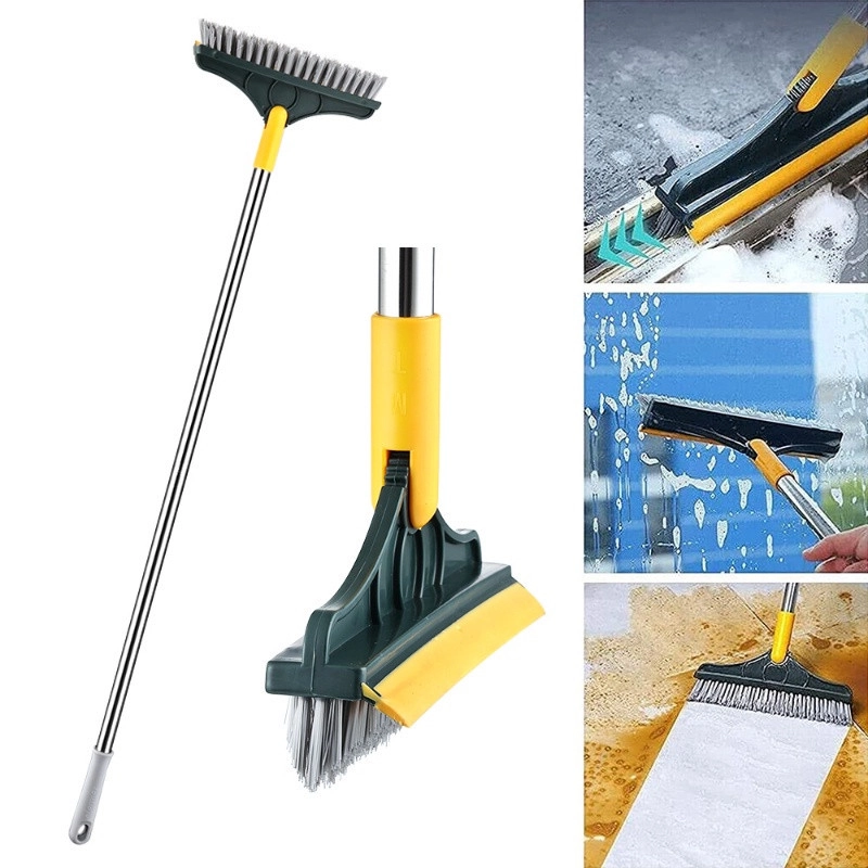 Product image KAMJE Sikat Lantai 2in1 Wiper Pembersih Kamar Mandi WC Toilet Gagang Panjang Serbaguna KMJ020 KMJ020 RANDOM