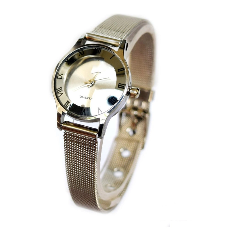 Product image Lanc Fashion - jam Perempuan Stainless Crome Kasual Shine 25 MM WARNA SILVER