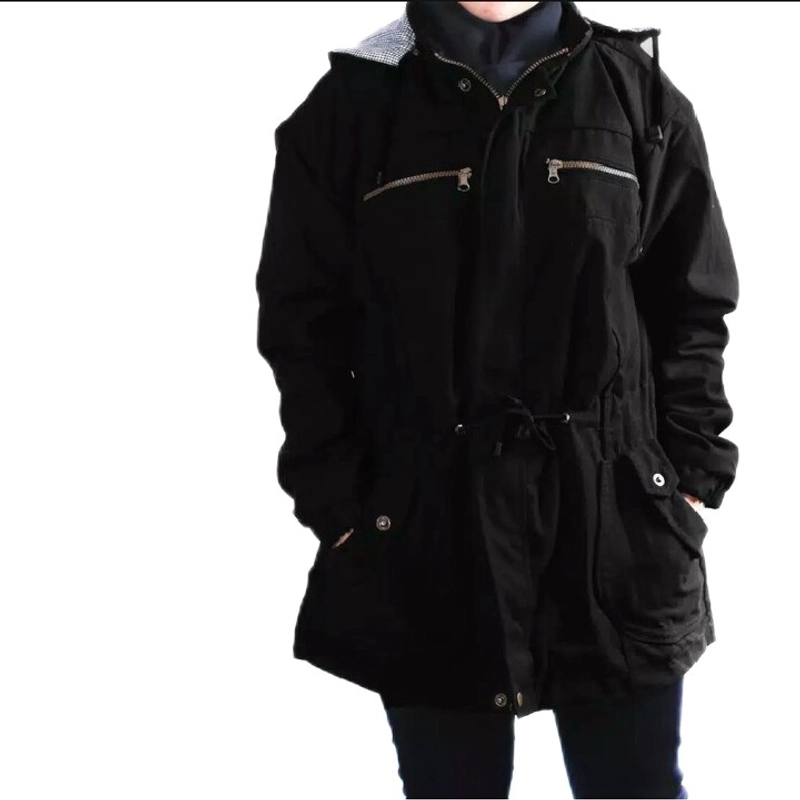 Product image JAKET PARKA WANITA M/L HITAM