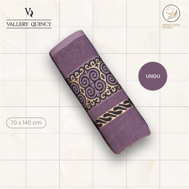 Product image LADY ROSE OFFICIAL - Vallery Quincy - Handuk 70x140cm 70x140Cm Purple