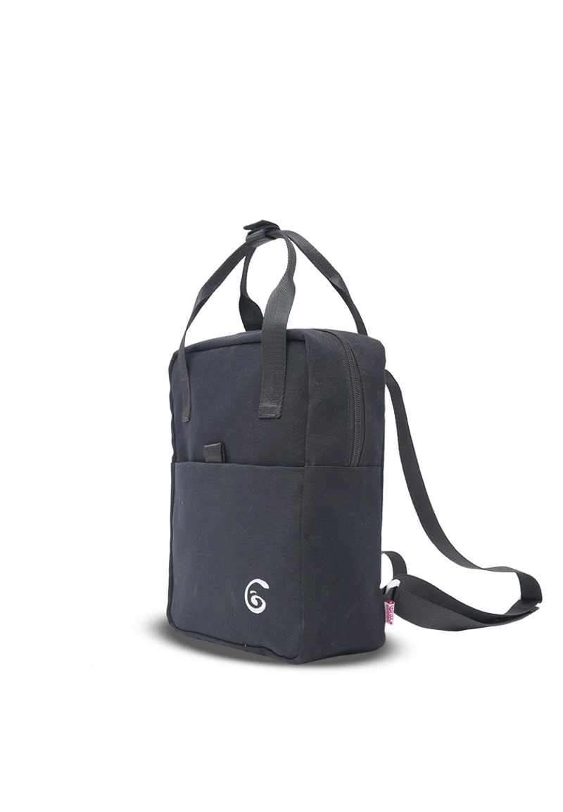 Product image Atva Bags - Atva Girls Station - Mini Backpack Canvas Kotak New Kubo Series 23x12x30 Black