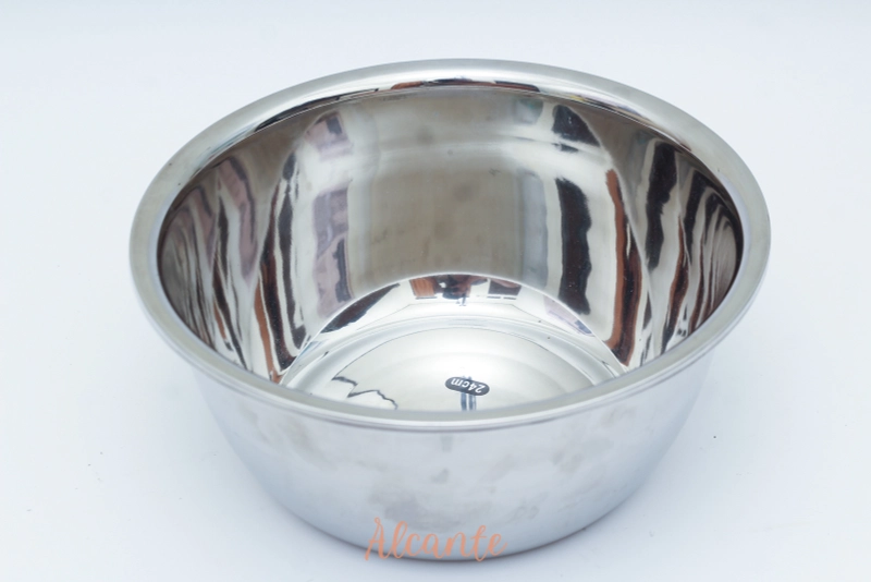 Product image Alcante - Baskom Stainless 24 cm Baskom Silver