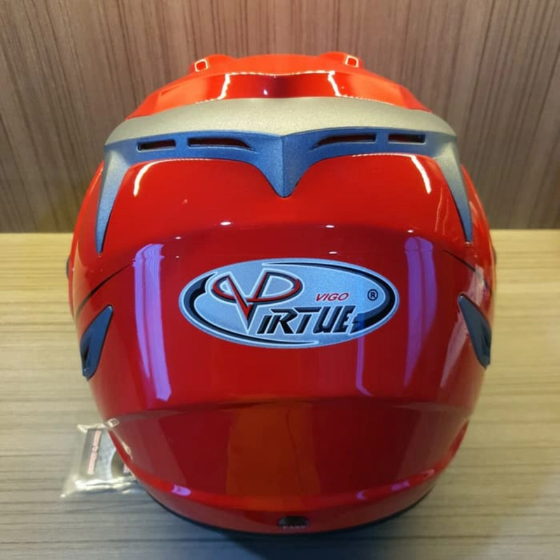 Product image KJU - Helm Virtue Red Gloss M Merah