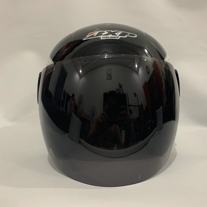 Product image CRX Helmet - Helm Nuvo Diary Hitam Glossy - Helm SNI - Helm Dewasa L Nuvo Diary Hitam Glo