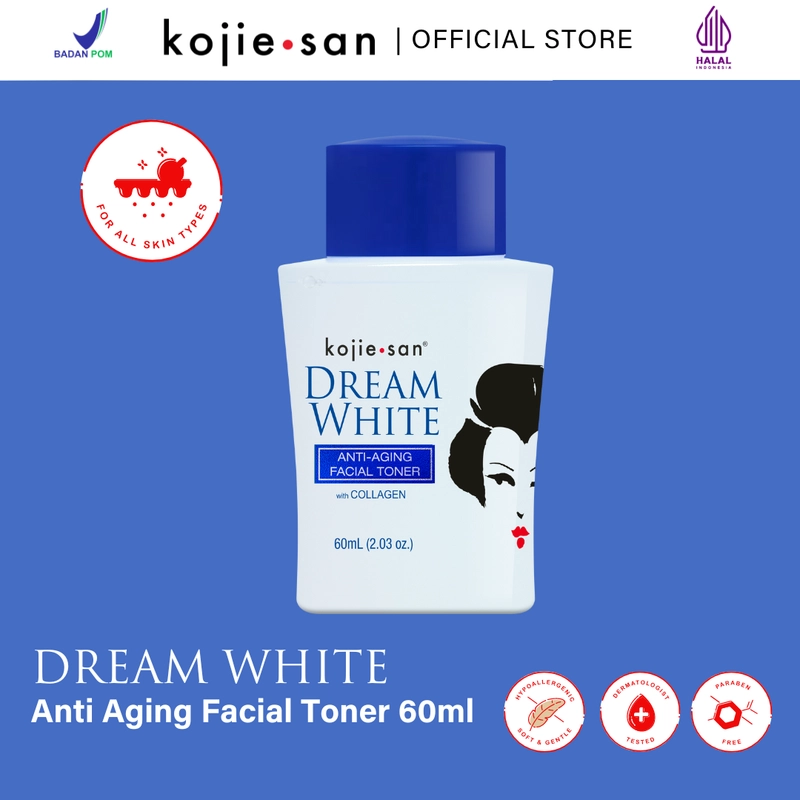 Product image KOJIE SAN Dreamwhite Anti Aging Facial Toner with Collagen 60ml