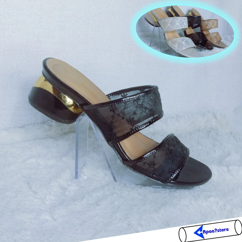 Product image apaastore - High Heels Wanita 35/43 35 Hitam