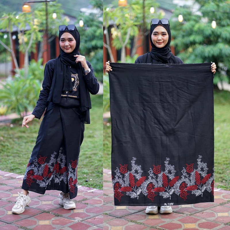Product image Kois Batik - Sarung Santri Wanita Dewasa Rayon Premium Motif jagung Sarung dewasa Jagung merah