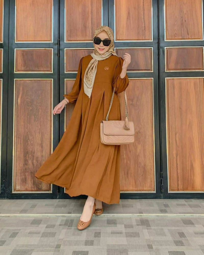 Product image Khisna collection - New drees Karin warna cantik Allsize 1