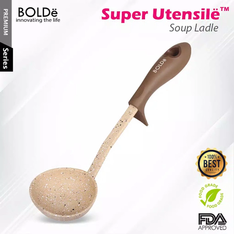 Product image Bolde Super Utensile Soup Ladle Sendok Sup Kuah Warna Beige