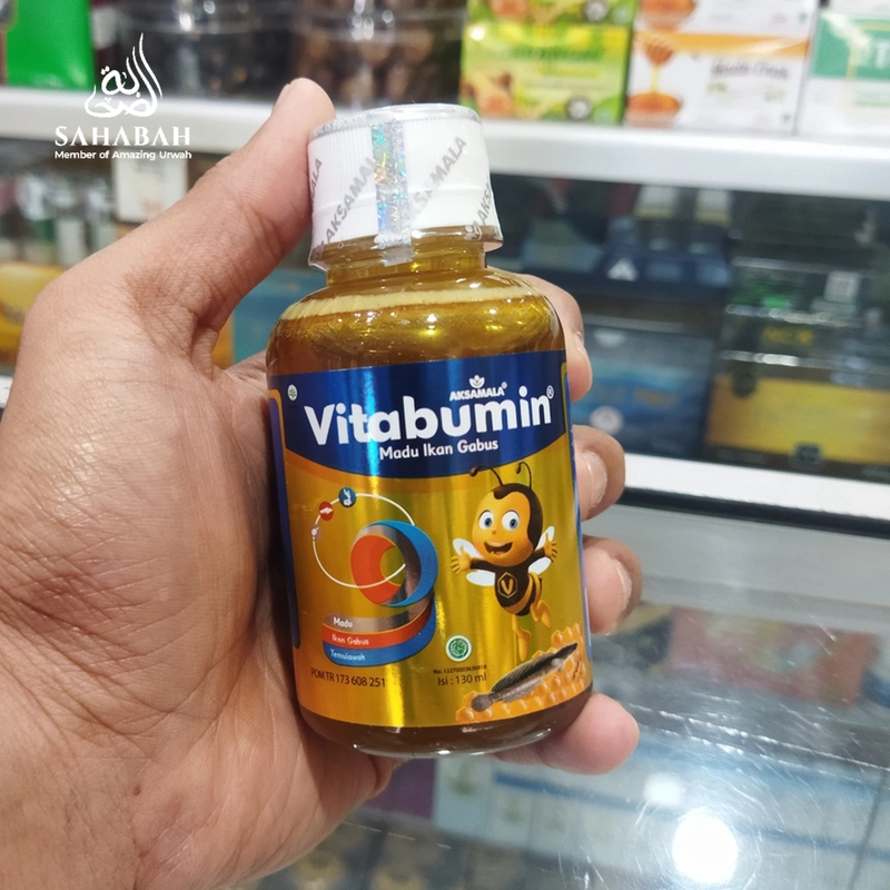 Product image Sahabah Store - Vitabumin - Madu Anak - Madu Ikan Gabus 130 ml Alami